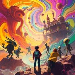 Spectrum Wars: Whose Dimension Is It Anyway? - Text-based game