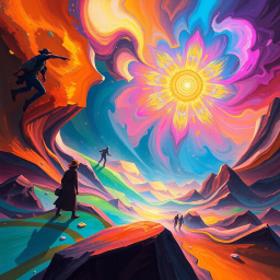 Spectrum Wars: Which Dimension Is It Anyway? - Text-based game