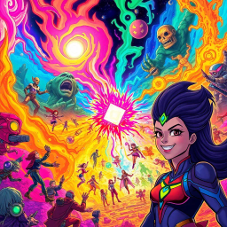 Spectrum Wars: Which Dimension Is It Anyway? - Text-based game