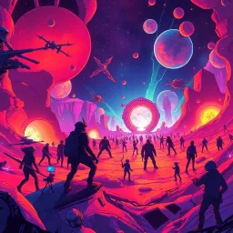 Spectrum Wars: Which Dimension Is It Anyway? - Text-based game