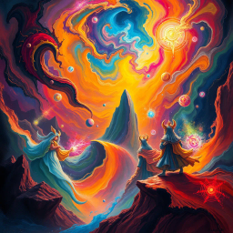 Spectrum Wars: Which Dimension Is It Anyway? - Text-based game