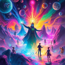 Spectrum Wars: Which Dimension Is It Anyway? - Text-based game