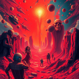 Spectrum Wars: Which Dimension Is It Anyway? - Text-based game