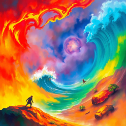 Spectrum Wars: Which Dimension is it Anyway? - Text-based game