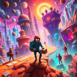 Sci-Fi Adventure text games