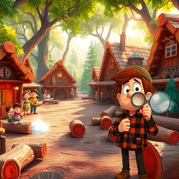Whose Logs Are These, Anyway? - Text-based game