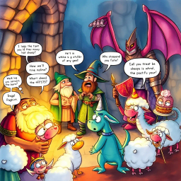 Whose Adventure Is It Anyway? - Text-based game