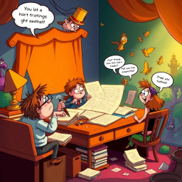 Whose Adventure Is It Anyway? - Text-based game