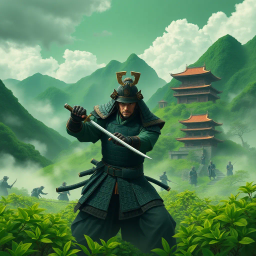 Green Tea Samurai - Text-based game