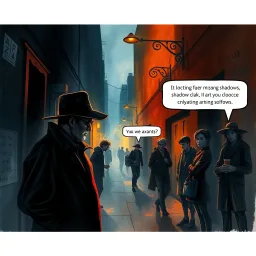 Whose Shadows Are These? - Text-based game
