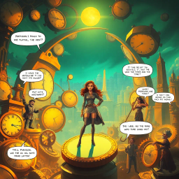Chronochaos: Whose Time Is It, Anyway? - Text-based game