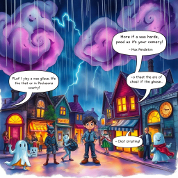 Whose Ghost Is It Anyway? - Text-based game