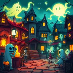 Whose Ghost Is It Anyway? - Text-based game