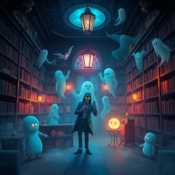 Whose Ghost Is It Anyway? - Text-based game