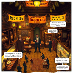 Relic Ruckus: Whose Is It Anyway? - Text-based game