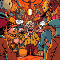Relic Ruckus: Whose Is It Anyway? - Text-based game