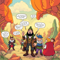 Whose Quest Is It Anyway? - Text-based game