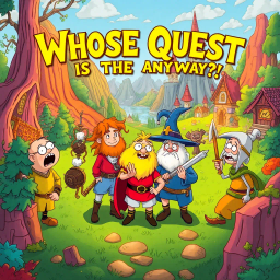 Whose Quest Is It Anyway? - Text-based game