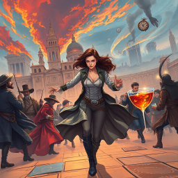 ChronoClash: Whose Time Is It Anyway? - Text-based game