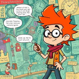 ChronoClash: Whose Time Is It Anyway? - Text-based game