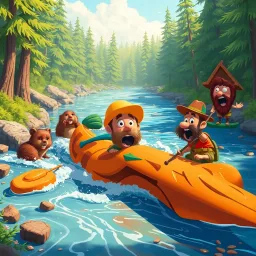 Log Jam: Whose Logs Are These Anyway? - Text-based game