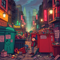 Whose Bin Is It Anyway? - Text-based game