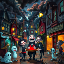 Whose Ghost Is It Anyway? - Text-based game