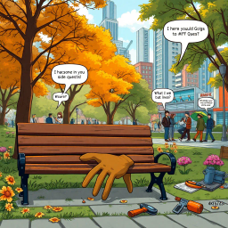 Whose Glove Is This? - Text-based game