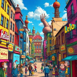 Whose Hello is it Anyway? - Text-based game