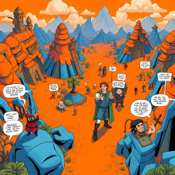 MetaQuest: Whose Adventure is it Anyway? - Text-based game
