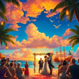 The Pirate Wedding - Text-based game
