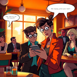 Whose Phone Is This, Anyway? - Text-based game