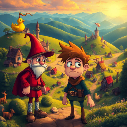 Chronicles of the Clueless: Whose Quest Is It Anyway? - Text-based game