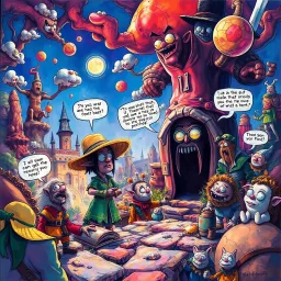 MetaQuest: Whose Adventure Is It Anyway? - Text-based game