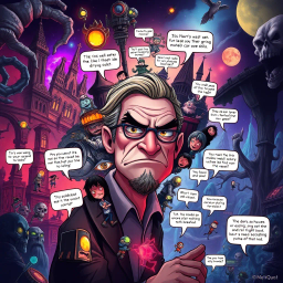 MetaQuest: Whose Adventure Is It Anyway? - Text-based game