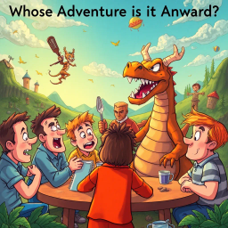 Whose Adventure Is It Anyway? - Text-based game