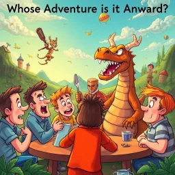Whose Adventure Is It Anyway? - Text-based game
