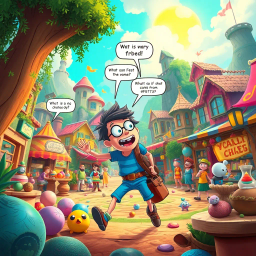 Whose Adventure Is It Anyway? - Text-based game