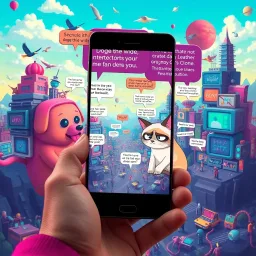 Memeception: Who's Hello, Is It Anyway? - Text-based game