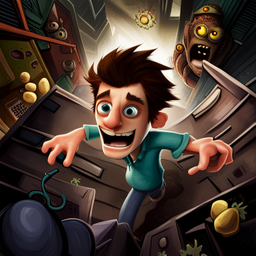 Flushed Away - Text-based game