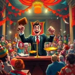 Whose Gavel Is It Anyway? - Text-based game