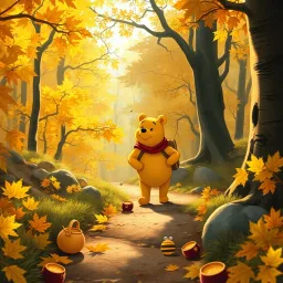 Pooh's Great Honey Heist - Text-based game