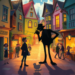 Whose Shadow Is This, Anyway? - Text-based game