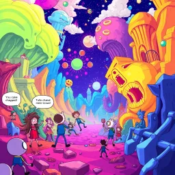 Spectrum Wars: Which Dimension Is It Anyway? - Text-based game