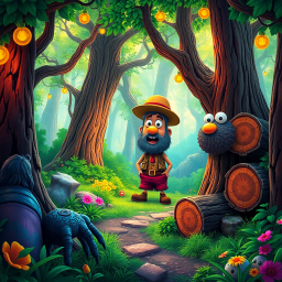 Log Jam: Wood You Believe It? - Text-based game