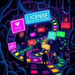 License Labyrinth - Text-based game