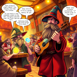 Whose Prophecy Is It, Anyway? - Text-based game