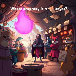 Whose Prophecy Is It Anyway? - Text-based game