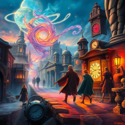 Chrono-Capers: Whose Time Is It Anyway? - Text-based game