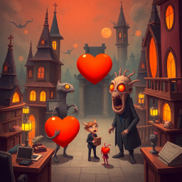 Whose Heart Is It, Anyway? - Text-based game